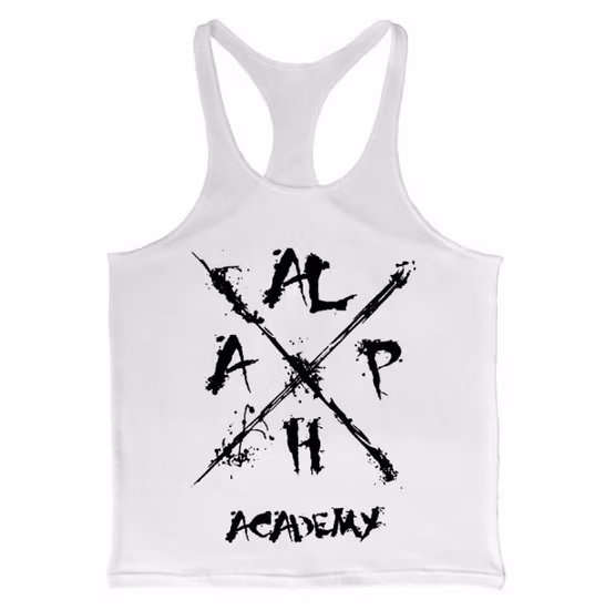 Été nouveau Design de mode Stringer Fitness impression coton hommes débardeur musculaire avec votre Logo